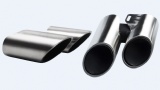 2017+ Panamera S exhaust tip,muffler tip, tail tip + Dull Polishing