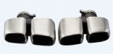 2014-16 Macan turbo exhaust tip,muffler tip,tail tip + Dull polishing
