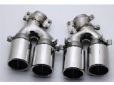 BMW G38 GJ Style exhaust tip, muffler tip,tail tip + Mirror Polishing
