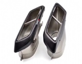 Benz E63 C63 S63 carbon fiber exhaust tip, muffler tip.