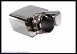 304 Stainless Steel Pipe, High Performance Exhaust Tip, Exhaust, Muffler, Exhaust Tail Pipe, Exhaust Muffler for 2010-16 BMW Gt550 F07