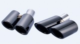 2010-13 Panamera GTS 970 exhaust tip,muffler tip, tail tip+black steel