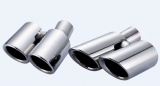 2010-13 Panamera GTS 970 exhaust tip,muffler tip,tail tip+mirror polishing
