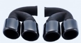 2010-14 Cayenne S 957 exhaust tips (V8 short),muffler tip,tail tip + mirror polishing