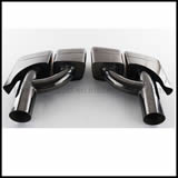 High Performance 304 Stailness Steel Exhaust Tips, Exhaust Tail Pipe, Exhaust Muffler, Exhaust for 2011-14 Year Mercedes Benz W212 E63 Cl63 Black