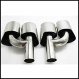 High Performance SS304 Exhaust Tips, Exhaust Tail Pipe, Exhaust Muffler, Exhaust for 2007-19 Mercedes Benz Amg W211 W204 C63 E63 S63 Ml63