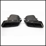 High Quality Universal Carbon Fiber Exhaust Tips, Exhaust Pipe, Exhaust for Mercedes Benz W205 W213 W222 Cls/Gle/E Class Amg Black Matte or Golssy Surface