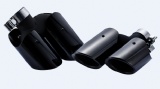 2014-16 Macan GTS exhaust tip,muffler tip, tail tip + black steel